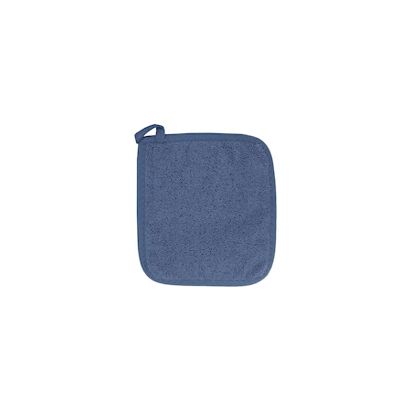 Ritz Royale Solid Pot Holder 100% Cotton Terry Graphite, PK12 30024